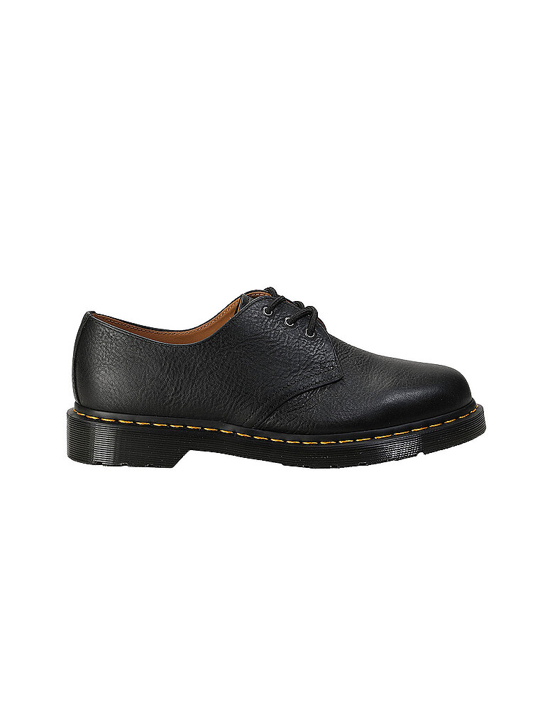 DR MARTENS Chaussures 1461 en Cuir Ambassador en Noir, Taille: 42